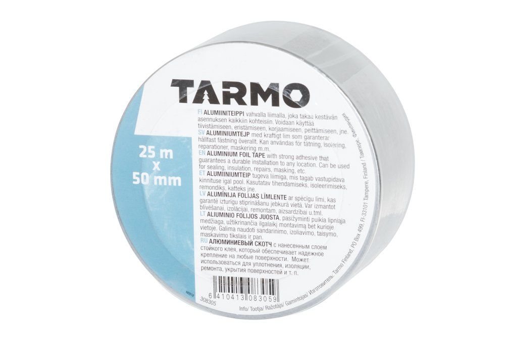 Tarmo Alumiiniteippi 50 mm x 25 m