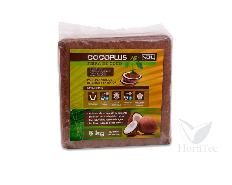 Kasvuvalusta JIFFY Premium Kookoskuitu turvotettava 5kg tiili 