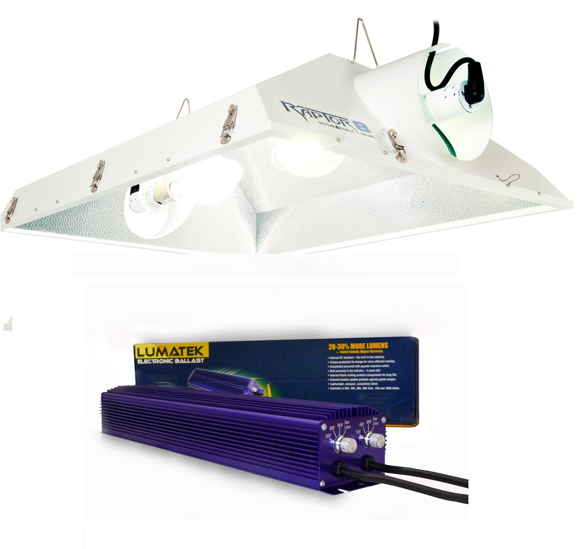 Kasvihuonevalaisin Lumatek Raptor 2x250-660W
