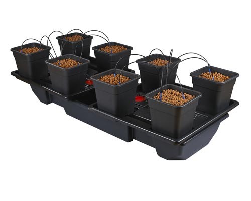 Wilma Wide XL 8 Complete 18L – Vesiviljelyjärjestelmä 8 ruukulle (tippakastelu) 