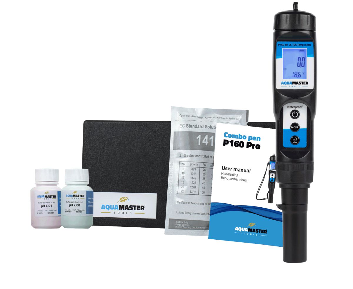 Aquamaster P160 Pro pH ja EC setti
