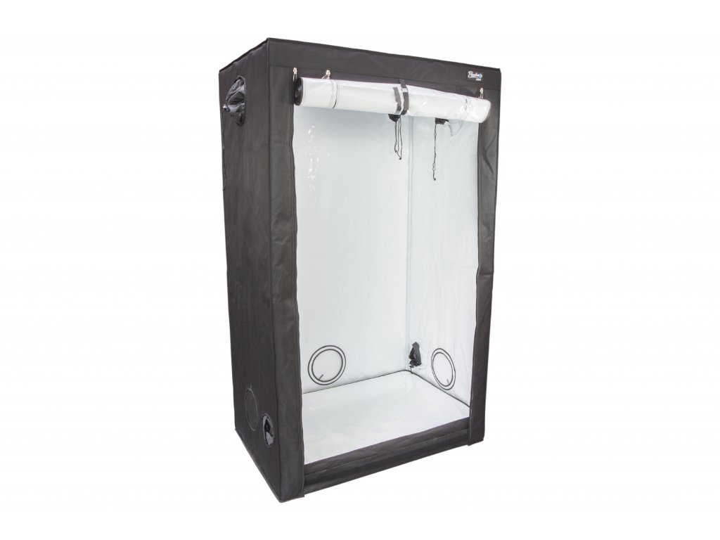 Phantom Deluxe 90 x 150cm kasvatusteltta – vahva 600D kangas, korkeus 200cm