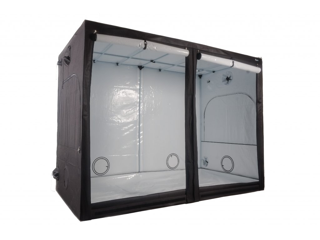Phantom Deluxe 300x150 kasvatusteltta – vahva 600D kangas, korkeus 215 cm 