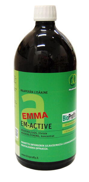 EM-Active EMMA mikrobiliuos 1 L tiiviste – BioProffa