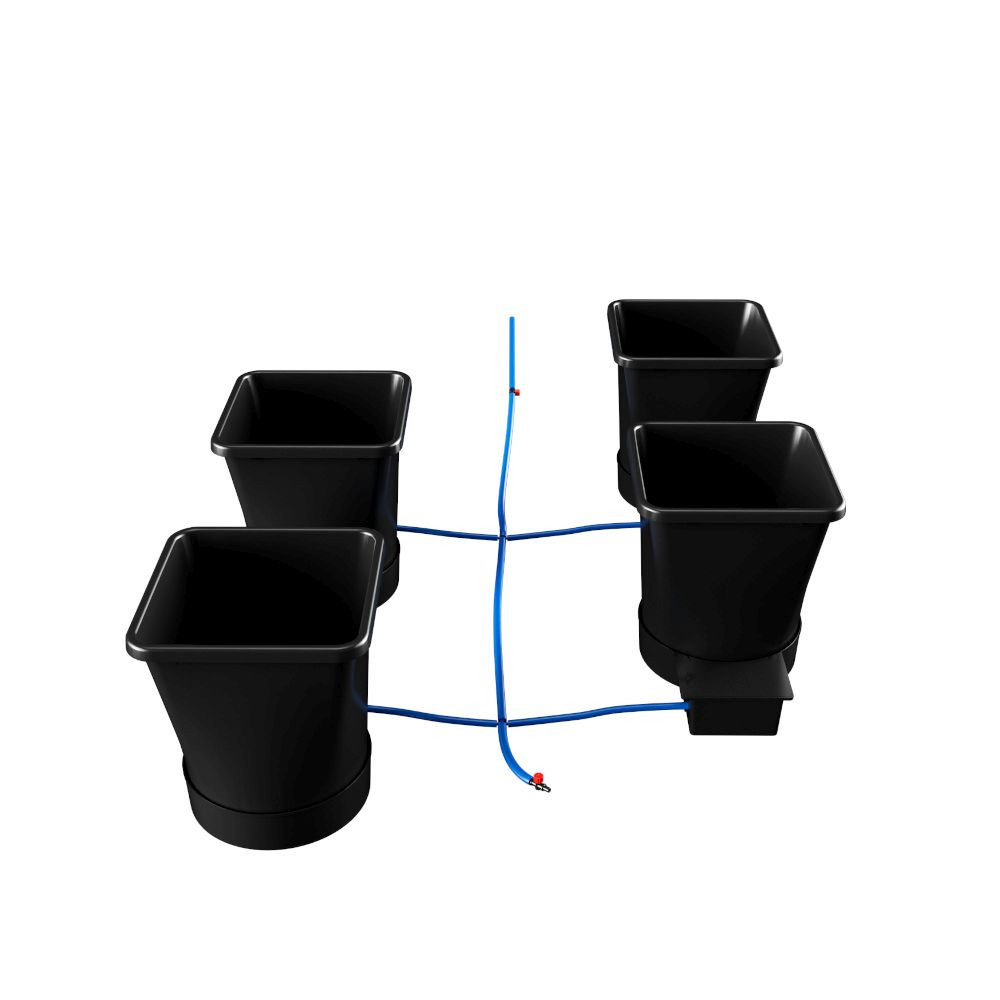 AutoPot 1Pot XL – 4 × 25L itsekuivakastelujärjestelmä (AQUAvalve5) – ilman säiliötä