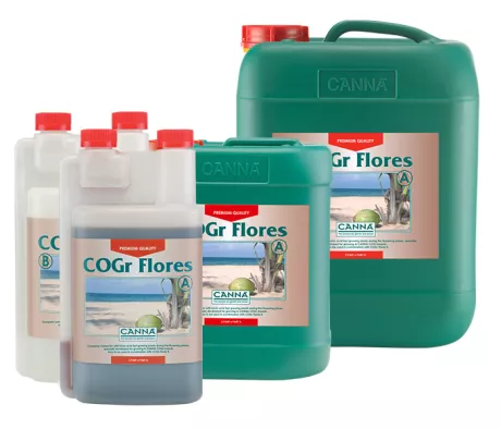 CANNA COGr Flores – kukintavaiheen A+B-ravinne COGr-kasvualustalle