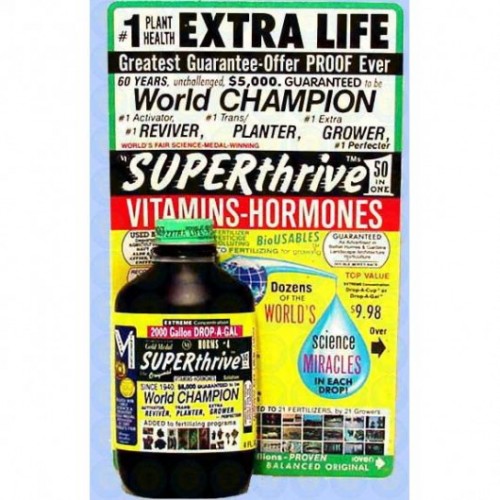 Vitamiinilisä Superthrive 50ml pullotettu
