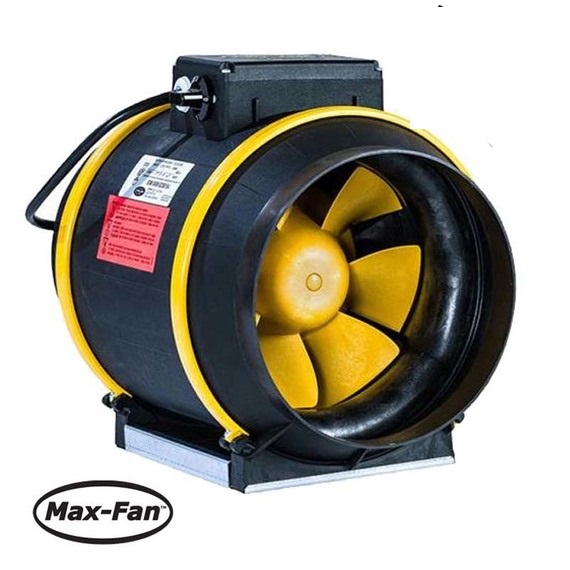 Hiljainen kanavapuhallin Max-Fan Pro 600m3/h / 150mm