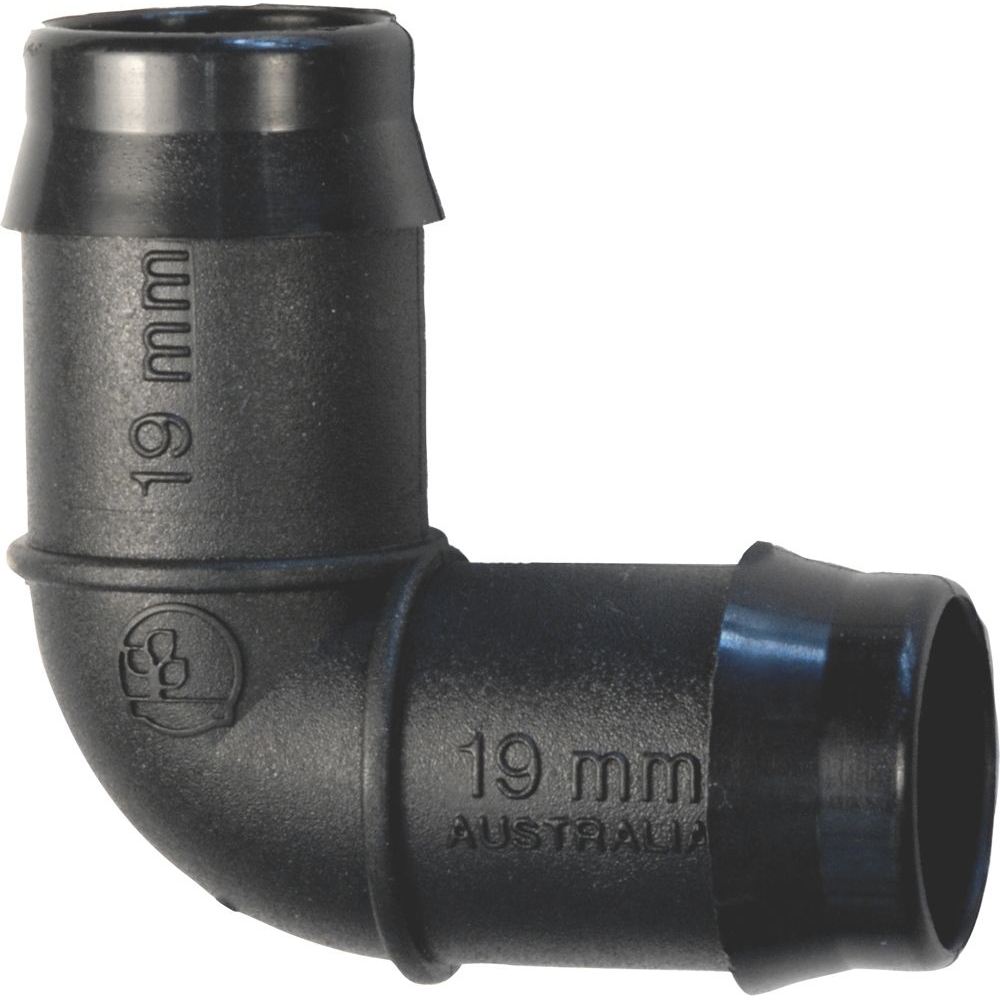 Muovinen L-Liitin 19mm