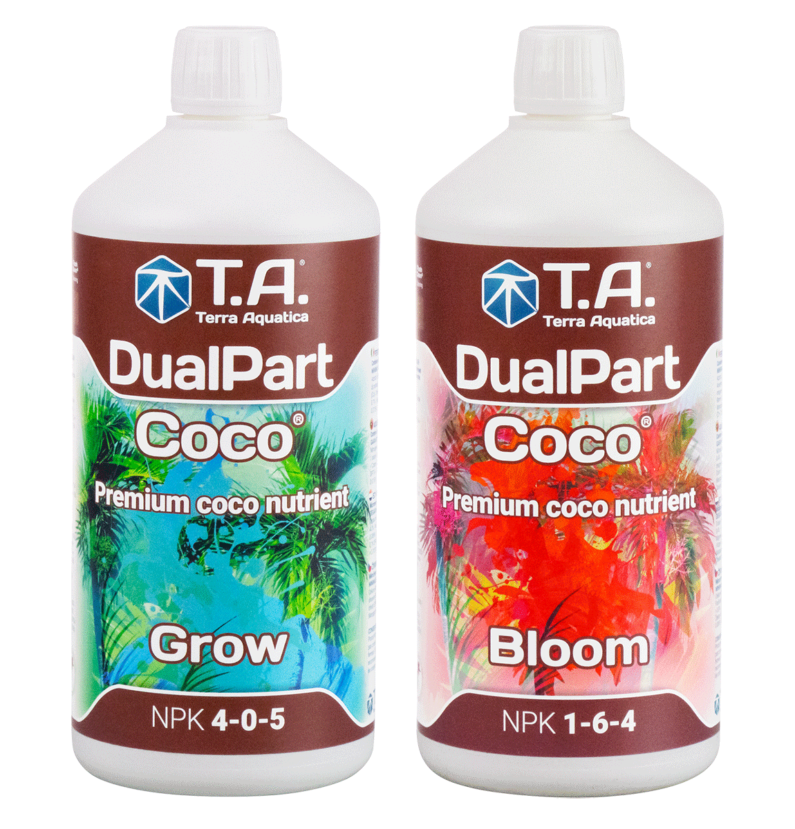 Kasviravinne Dualpart Coco Grow tai Bloom 