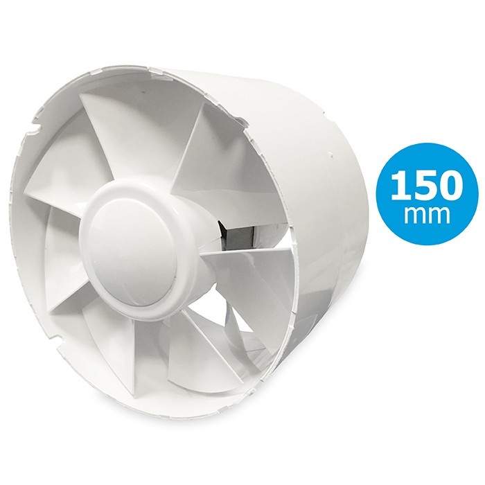Kanavatuuletin pieni Tubo 150mm Blauberg 