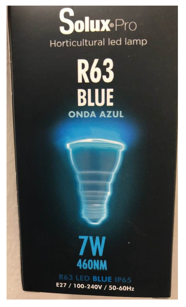 LED-polttimo Blue Solux Pro  460nm