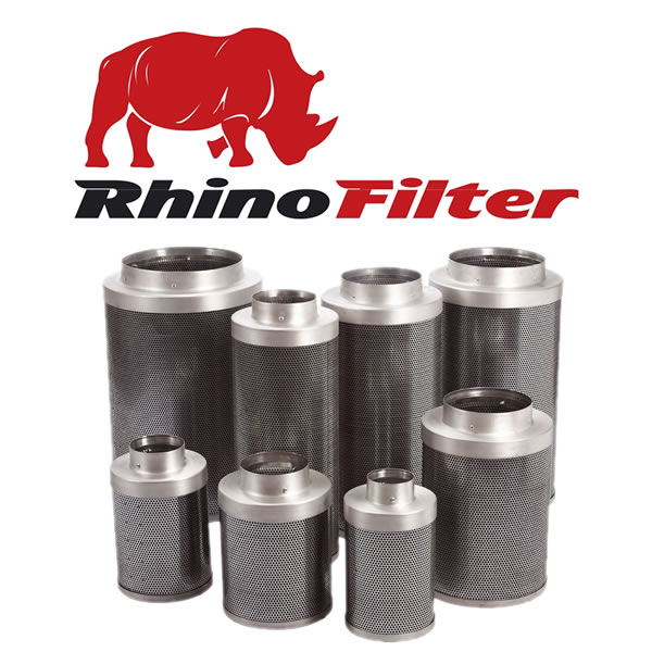Aktiivihiilisuodatin Rhino Pro 1800m3/hr 200x1000 