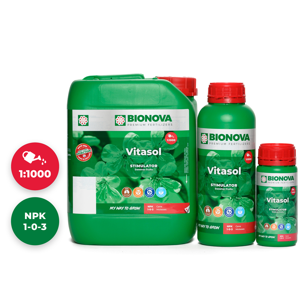 250 ml – BioNova Vitasol (orgaaninen sokerilisä)