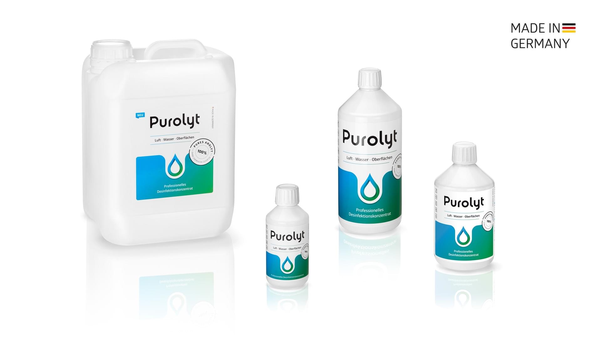 Purolyt 500ml Purolyt Desifiointiaine / Bakteerintappaja 