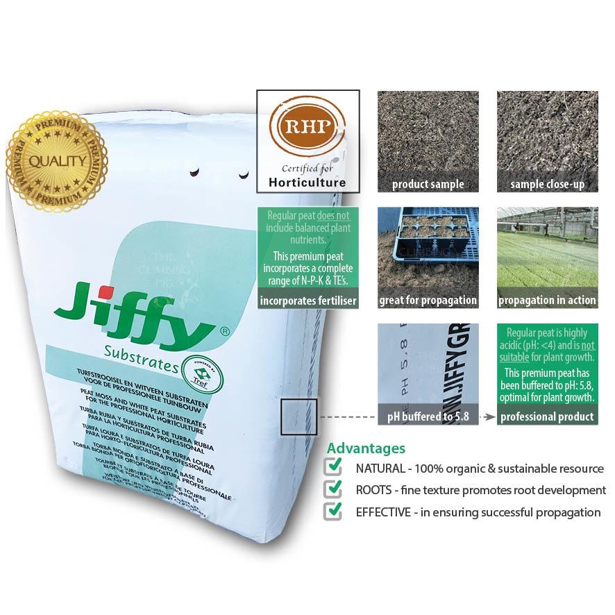 Kasvualusta Jiffy Super Sublieme Mix, taimimulta