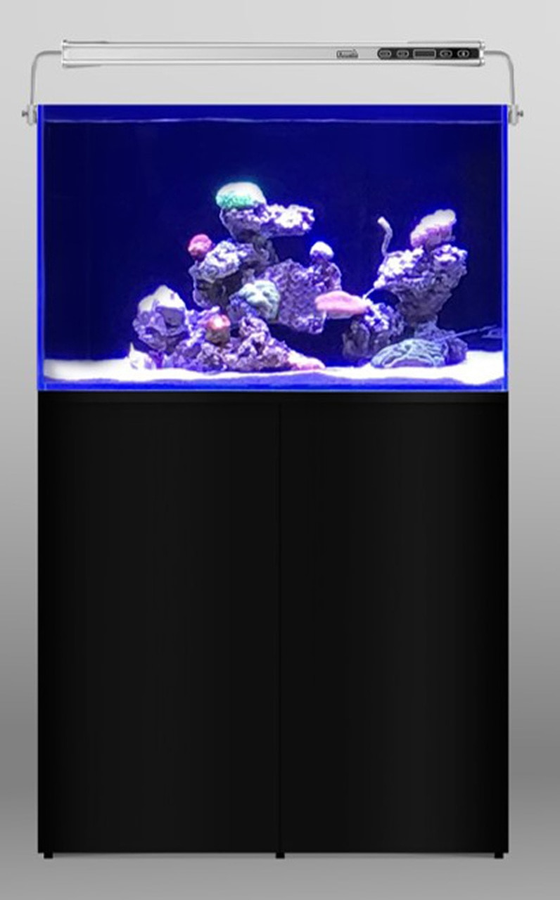 Aquarium Systems - L'Aquarium 370L Akvaario + Musta kabinetti 90cm (tilaustuote)