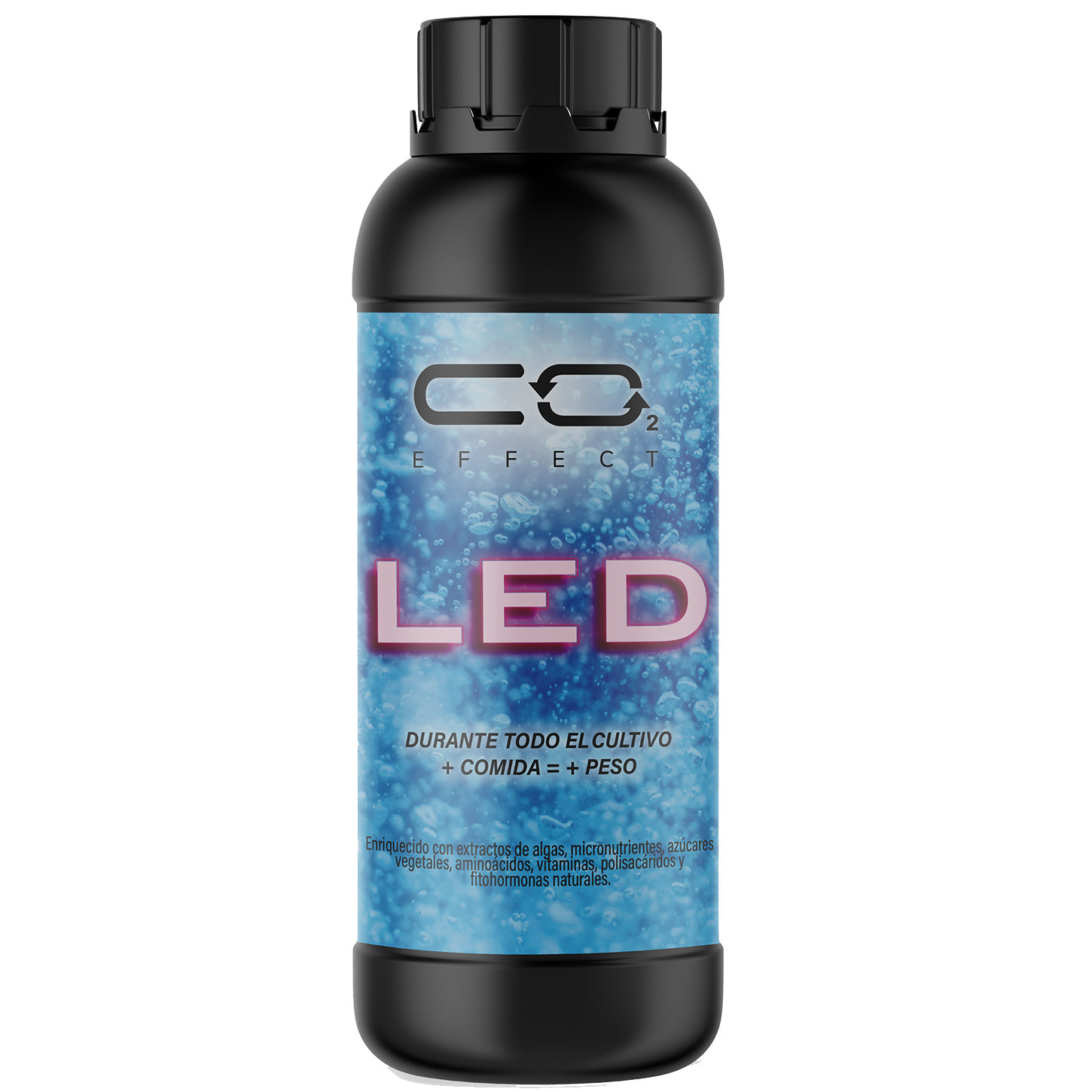 CO2 Effect LED Biostimulant 500 ml – hiilidioksidi-lisä LED-kasvatukseen | VP-Lux 