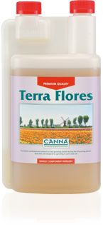 CANNA Terra Flores 1 L – kukintaravinne multakasvatukseen RE-PACK