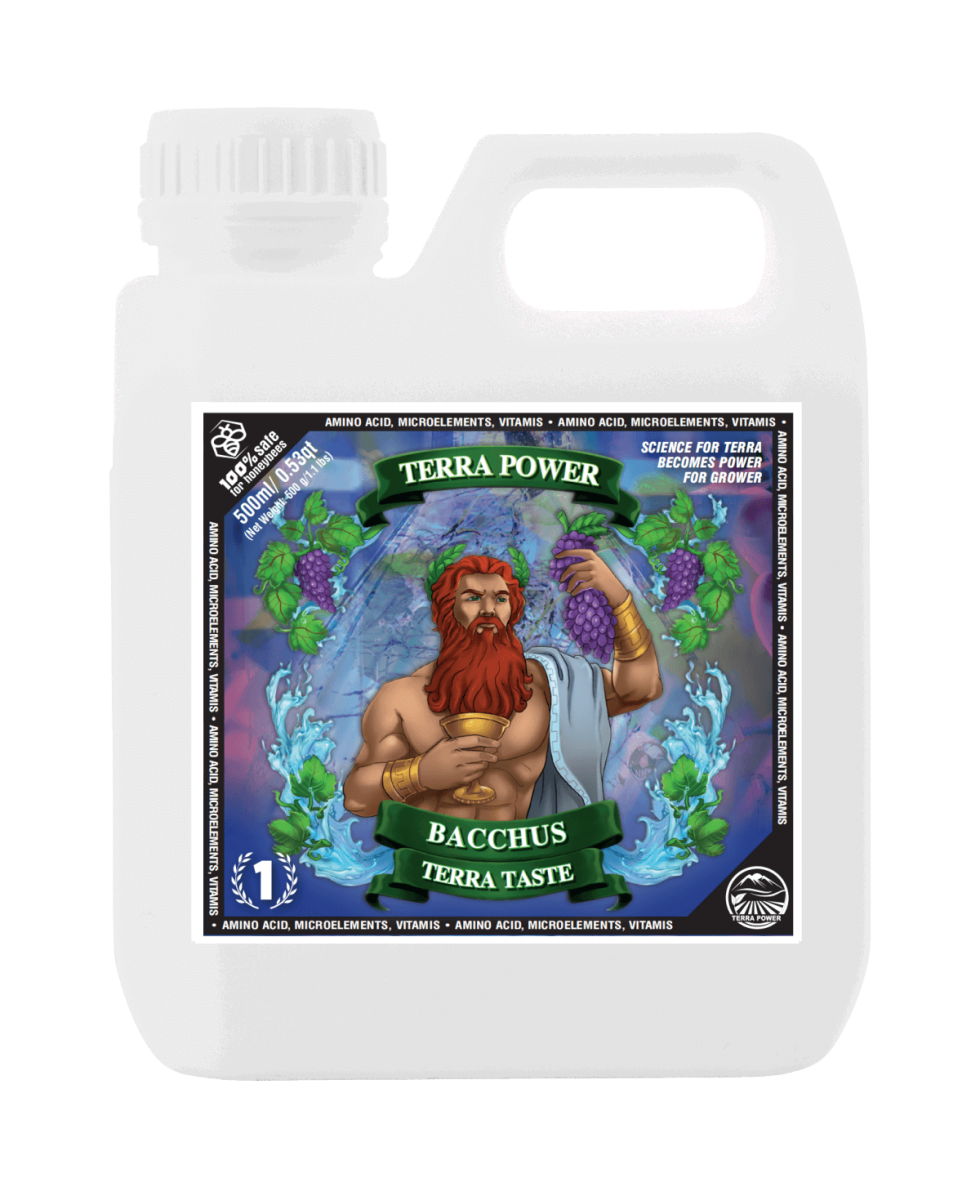250 ml – Terra Power Bacchus Terra Taste (maun ja aromien tehostaja)