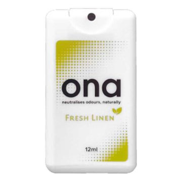 Hajunpoistaja / Ilmanraikastin ONA Card Sprayer Fresh Linen 12ml