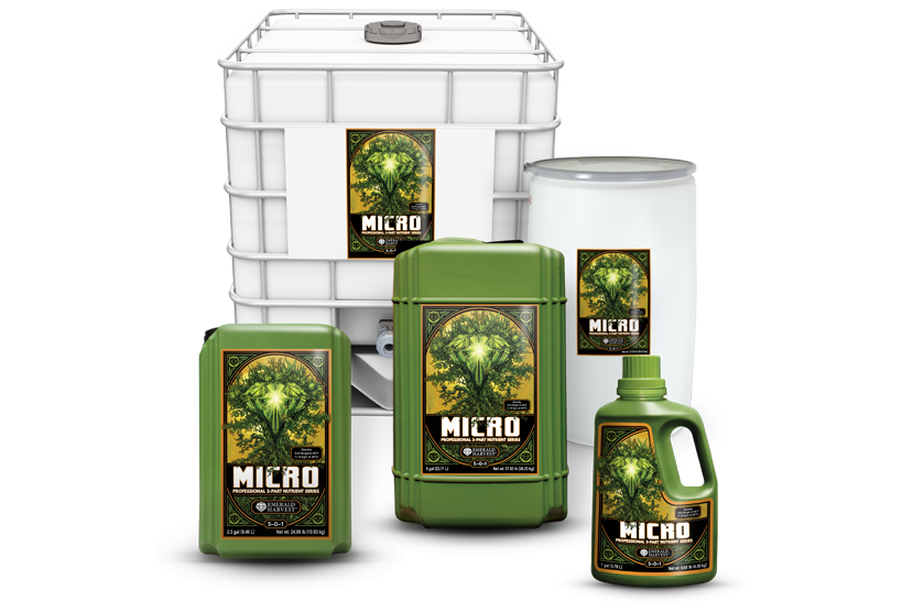 Emerald Micro 3,79L, Kasviravinne
