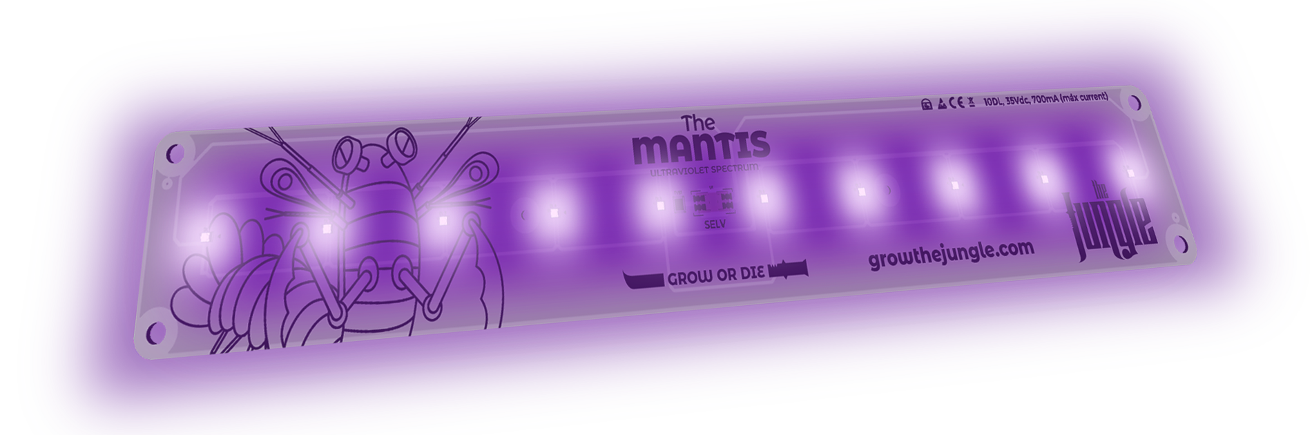 Kasvilamppu UV 25W Mantis 