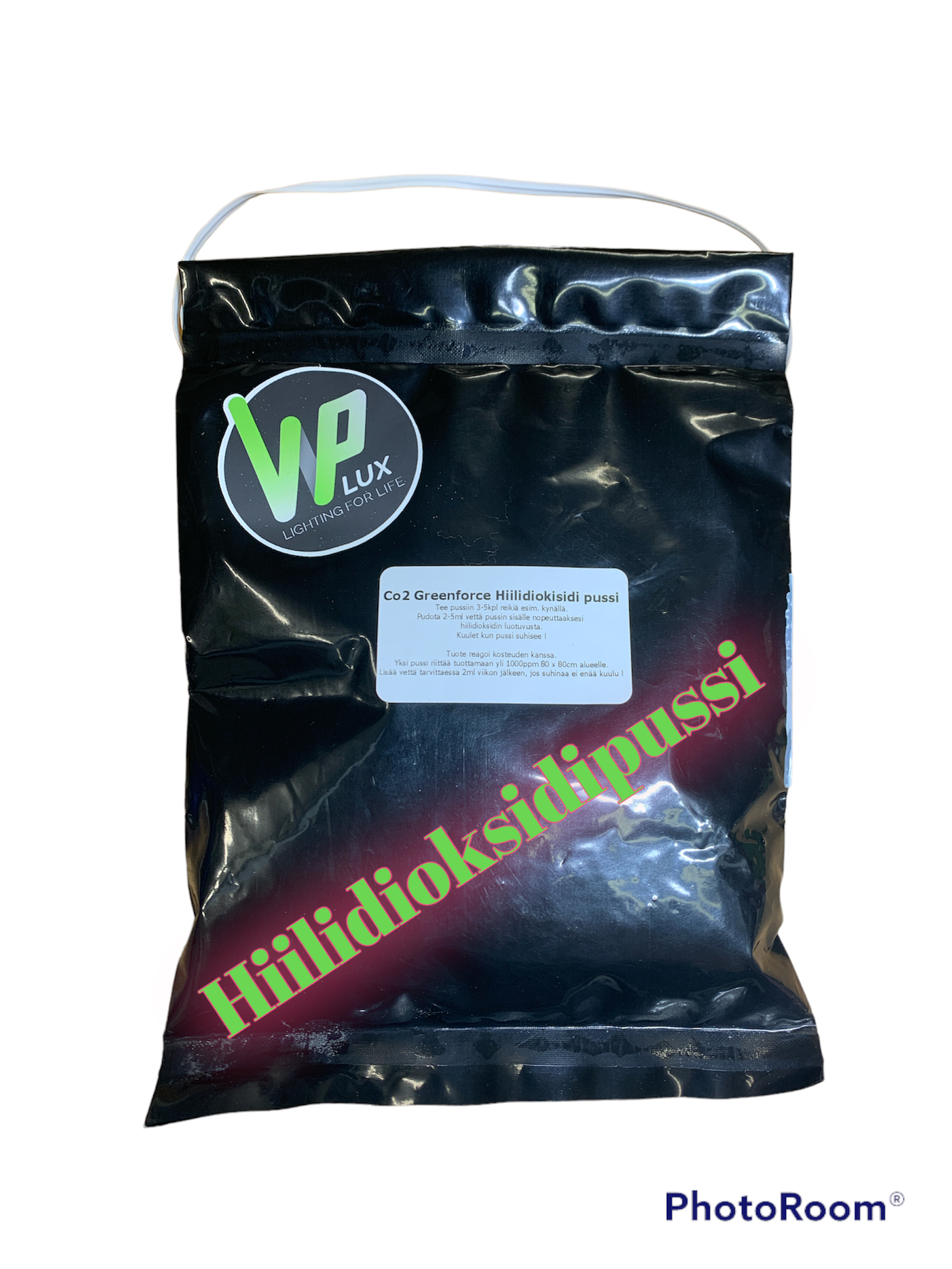 Hiilidioksidipussi 150gr XL GreenForce Co2 