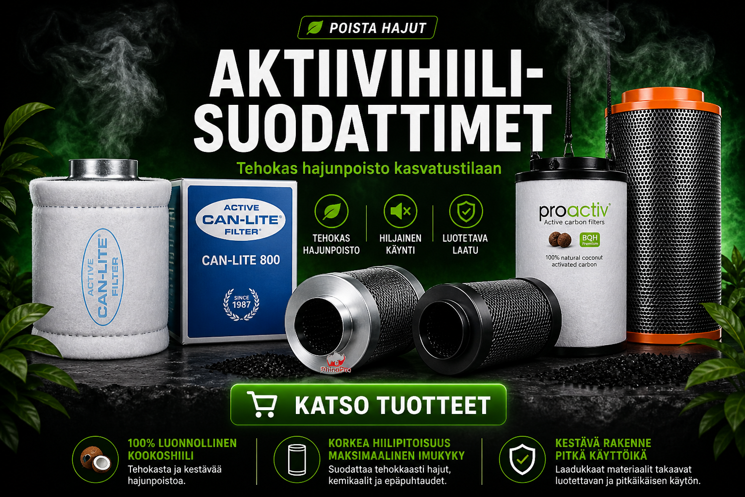 Aktiivihiilisuodatin