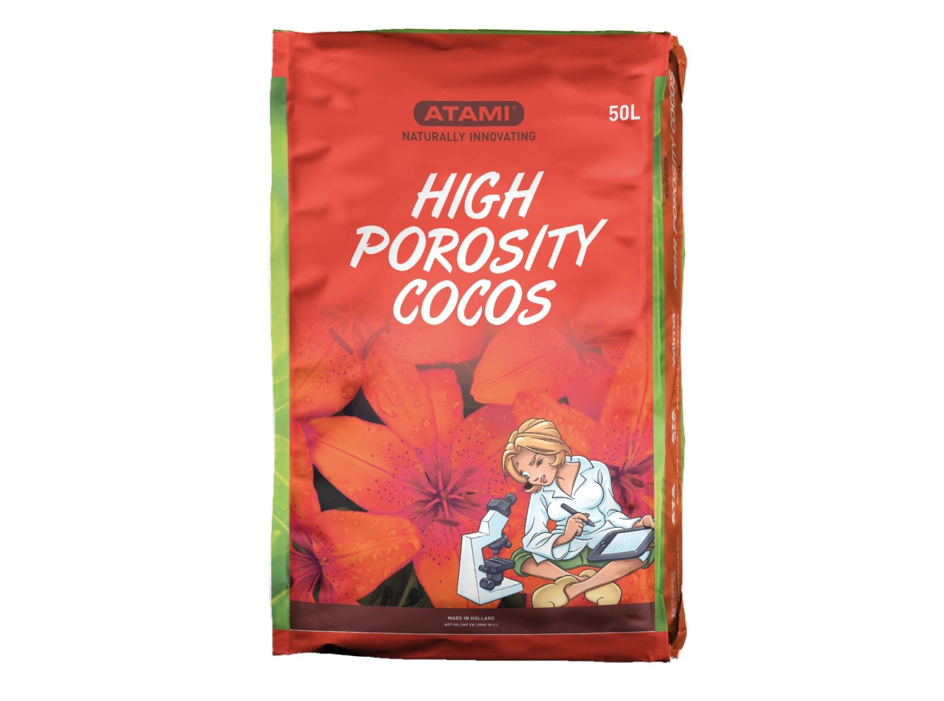 Atami High Porosity Cocos 50L - kookoskuitu ja perliitti