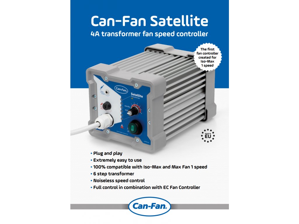 Can-Fan Satellite 4A EU Nopeudensäätö ohjain (tilaustuote)