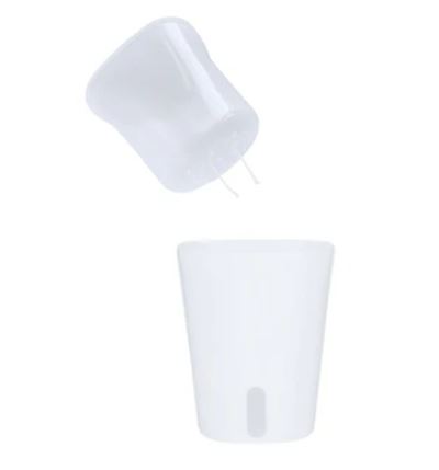 Itsekasteleva ruukku 9.5cm musta