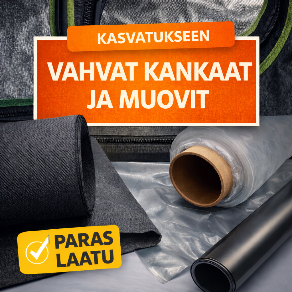 Kankaat, Muovit ja Kalvot