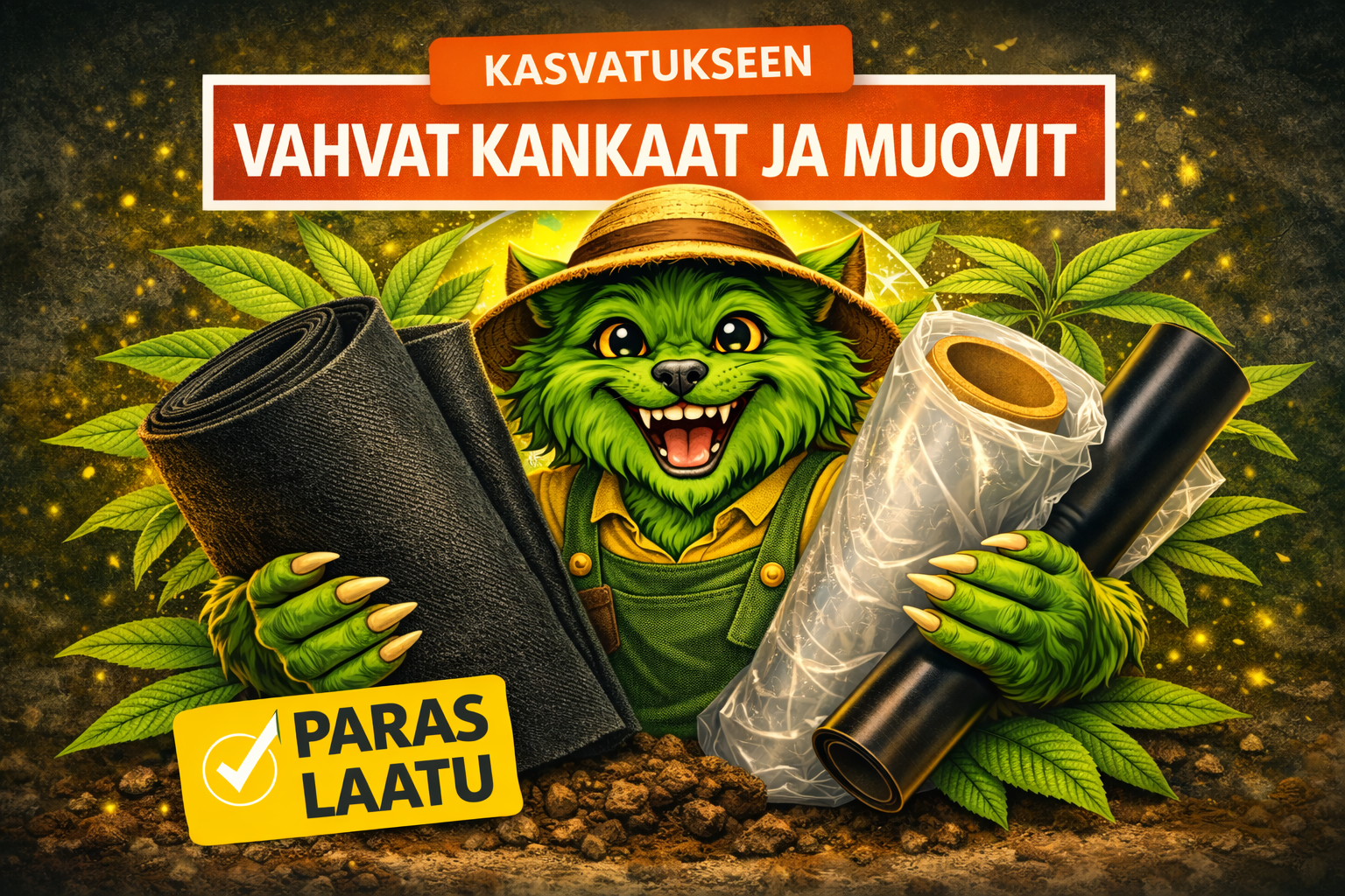 Kankaat, Muovit ja Kalvot