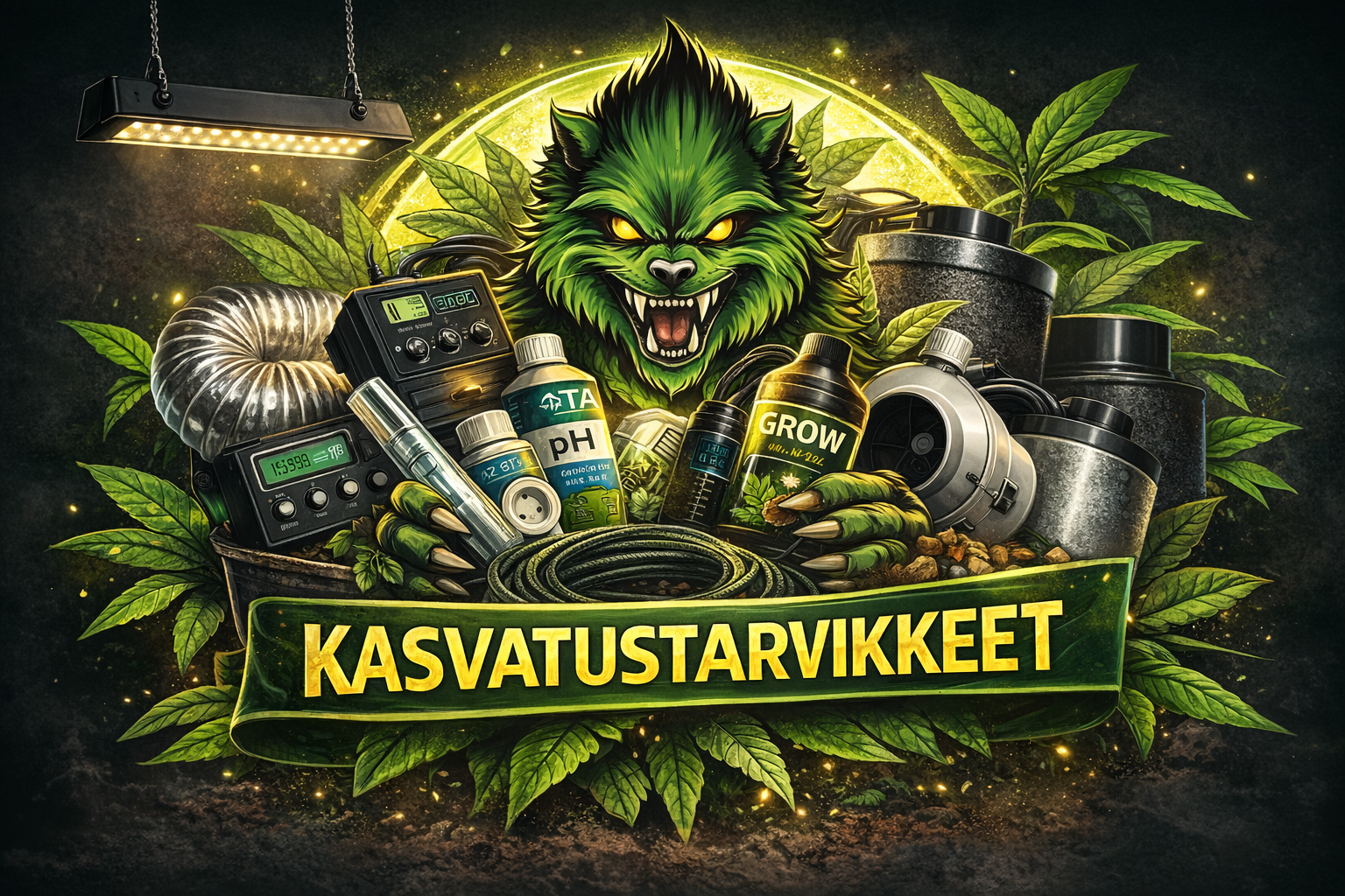 Kasvatustarvikkeet verkosta !