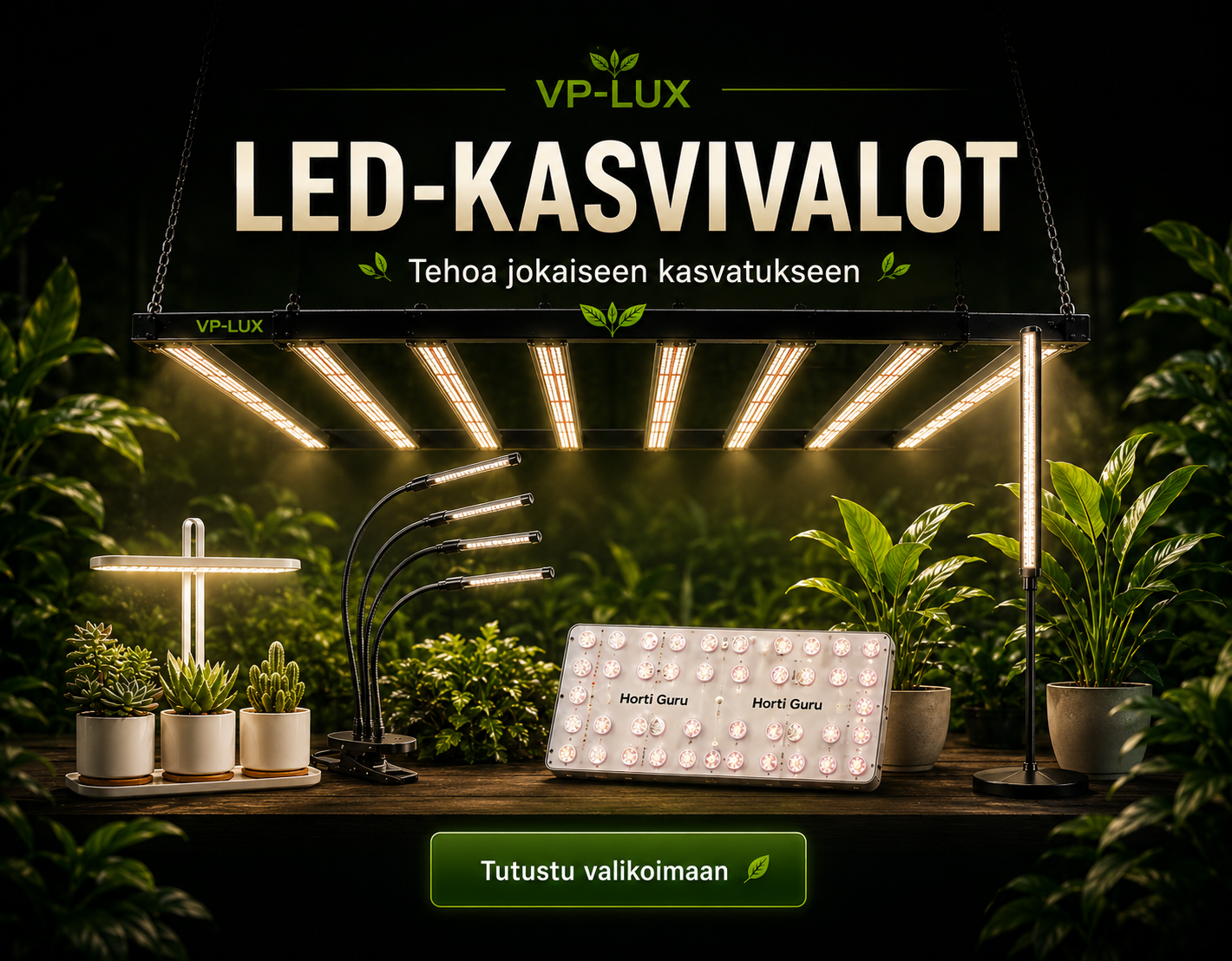 LED-Kasvivalot