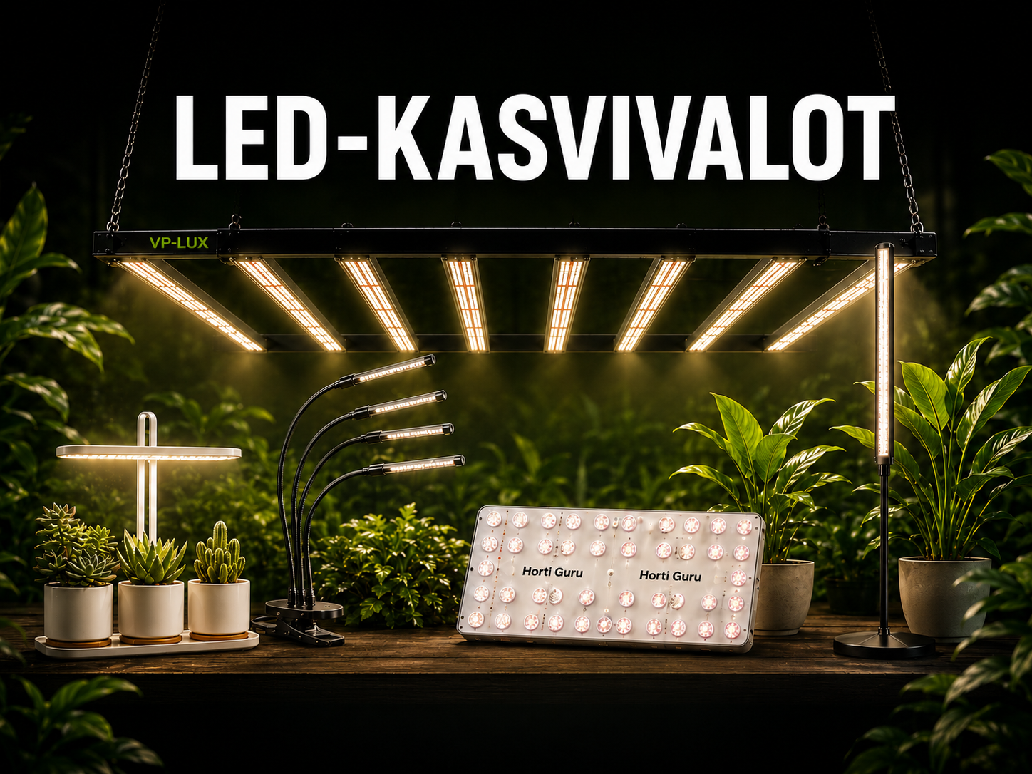LED-Kasvivalot