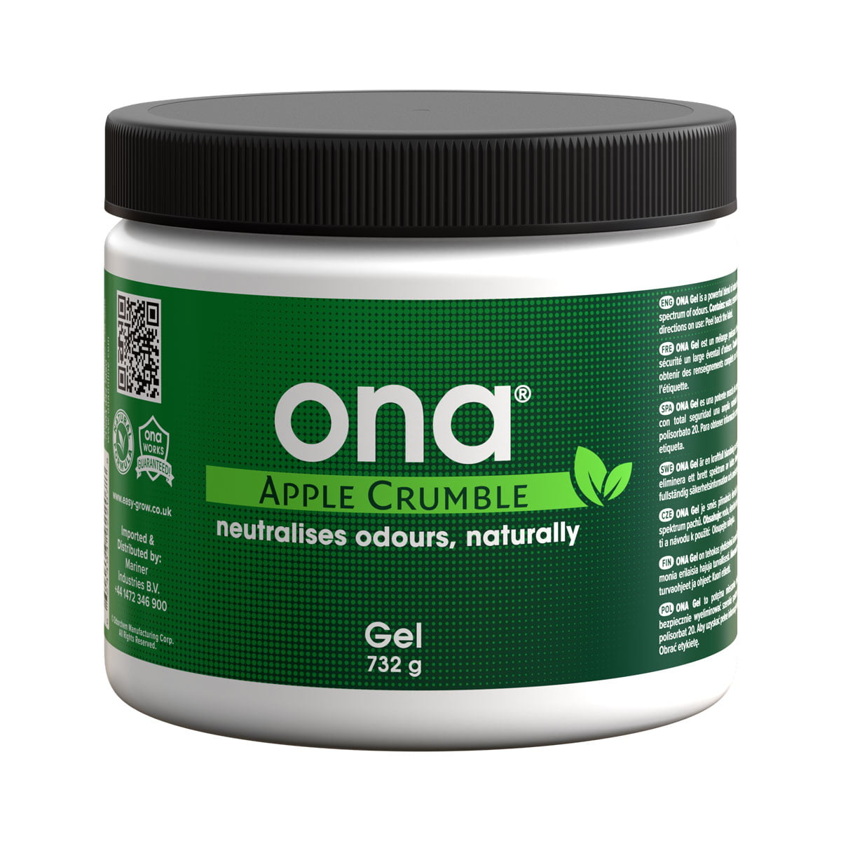 ONA Gel Apple Crumble 732g – tehokas hajunpoistogeeli