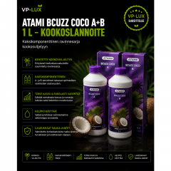 1 L – Atami Bcuzz Coco A+B (kookoslannoite) RE-PACK