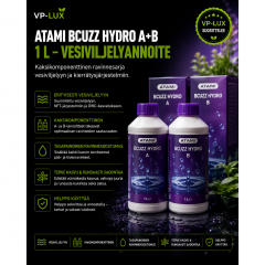 1 L – Atami Bcuzz Hydro A+B (vesiviljelylannoite)