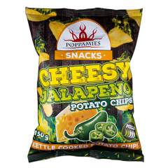 Poppamies Cheesy Jalapeno Potato Chips Sipsit