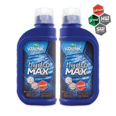 Vitalink Hydro Max vesiviljely Grow A ja B 1L PULLOTETTU 