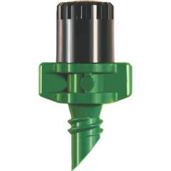 Muovinen 180 asteen sumutinpää 4mm letkulle