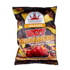 Poppamies Hot Habanero Potato Chips Sipsit