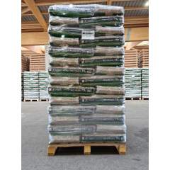 Puupelletti 6 mm 15 kg × 72 säkkiä – 1080 kg lava (tilaustuote)