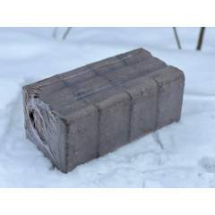 Puu-turvebriketti RUF ruskea 10 kg – säkki