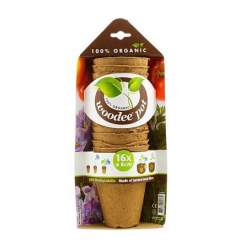 Turveruukku 6x6cm – biohajoava ruukku idätykseen ja taimikasvatukseen 