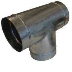 T-haara IV-kanavaan 125 mm – metallinen ilmanvaihdon haaroitusliitin