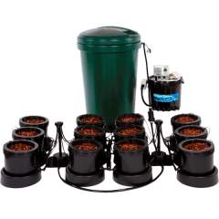 Vesiviljelyjärjestelmä IWS Dripper System 12 Pot Dripper - Punch Pot & 250L Flex tank (tilaustuote)