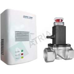 AVANSA 100 M + gas solenoid valve 1" aluminium solenoid valve, without cable